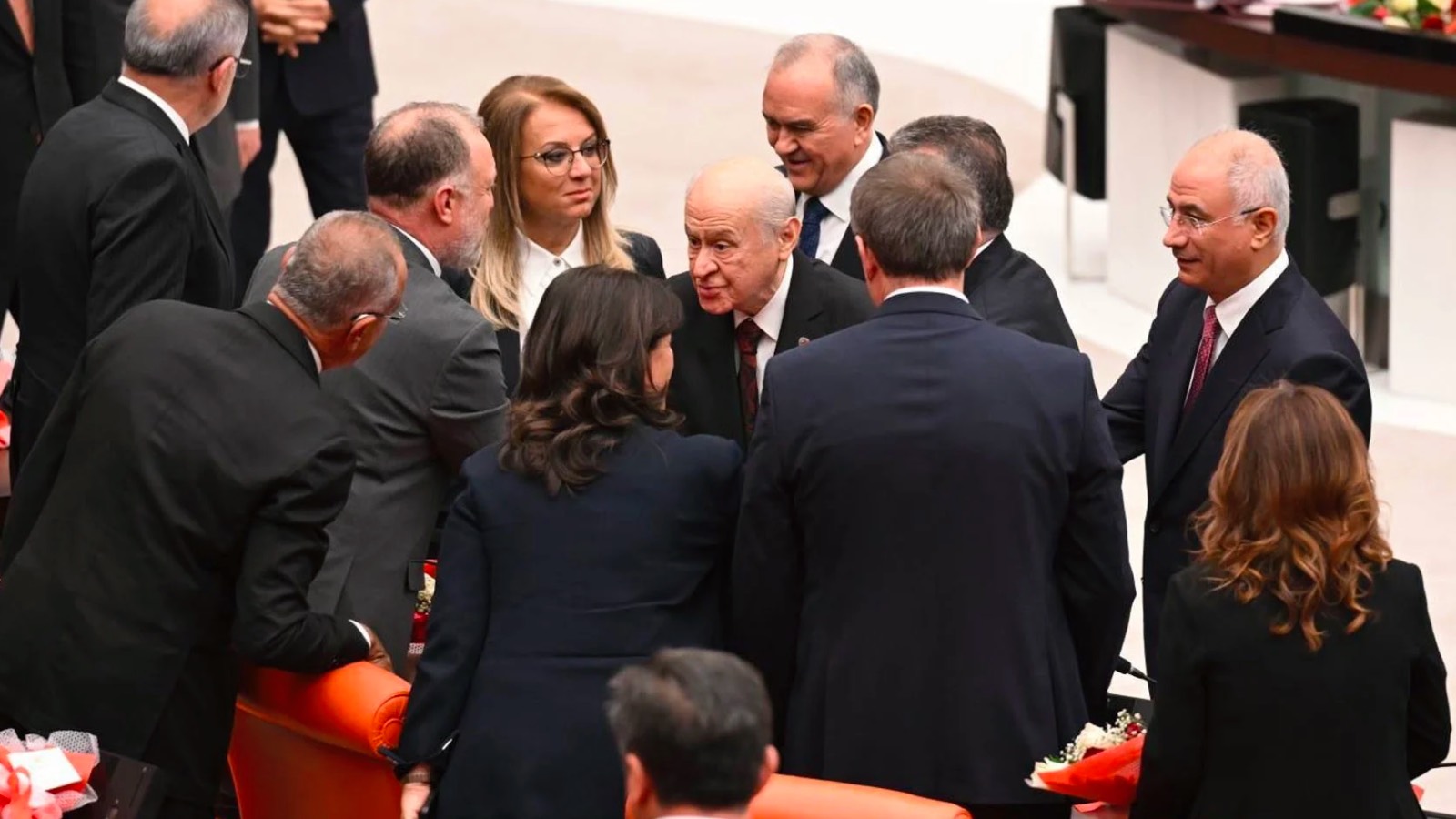 Erdoğan'la Bahçeli Görüşmesi